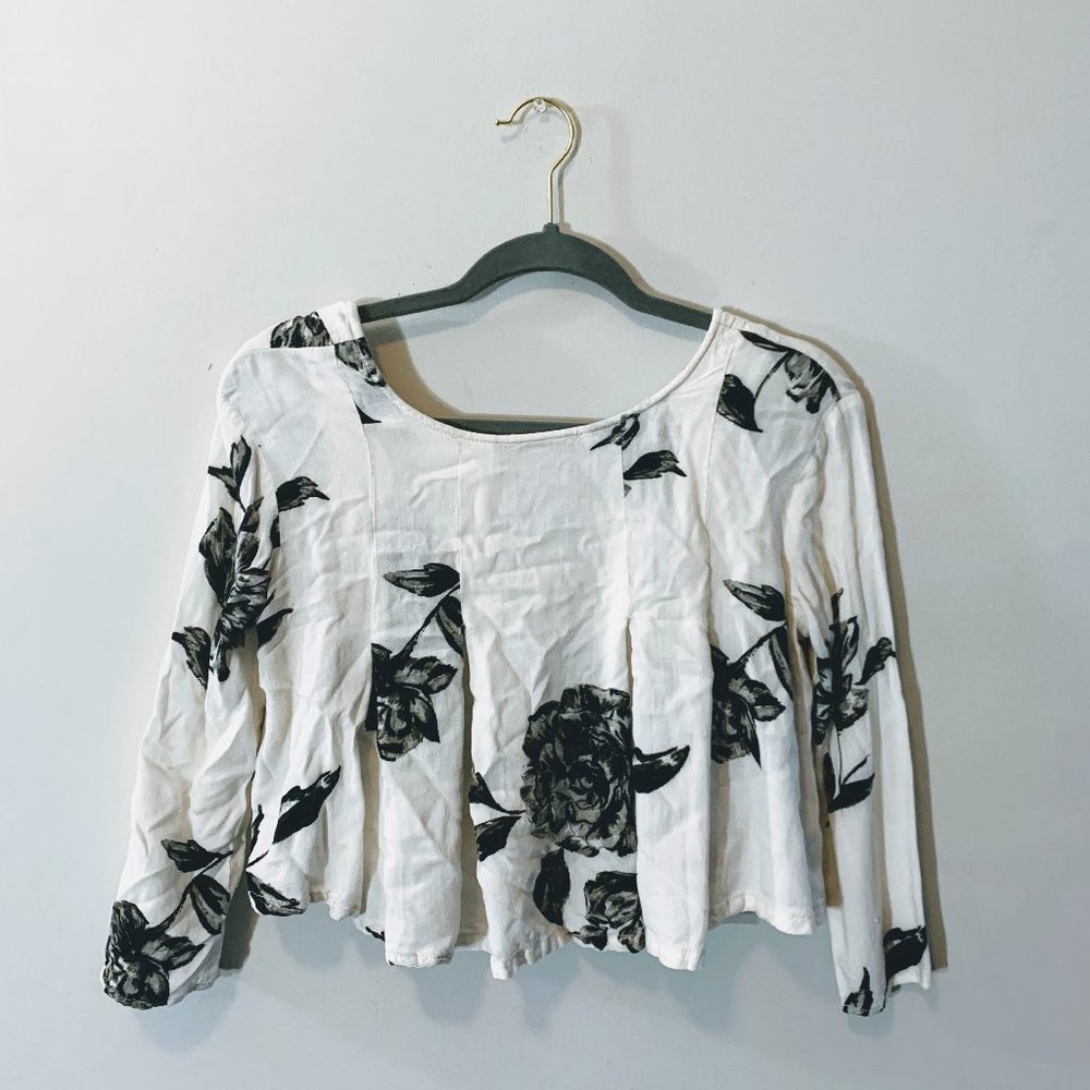Flowery Blouse